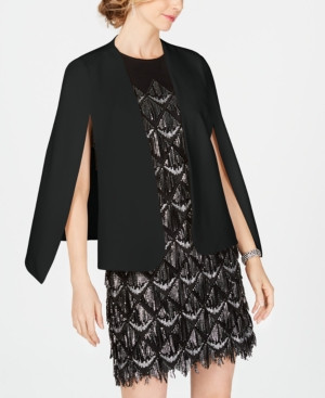 julia jordan Open-Front Cape Blazer | Macys (US)