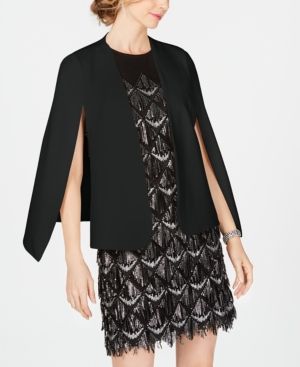 julia jordan Open-Front Cape Blazer | Macys (US)