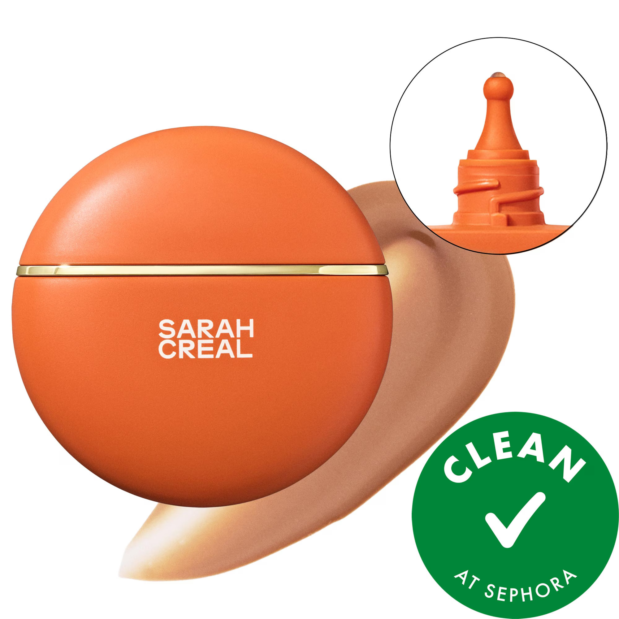 Sarah Creal Brilliant Repair Shield Illuminating Broad Spectrum Face Mineral Sunscreen Serum SPF 50 Vacation 1 oz/30ml | Sephora (US)
