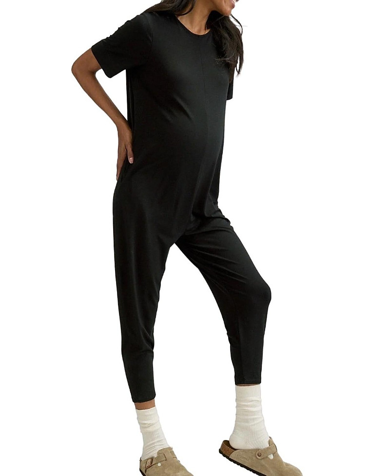Hatch Collection Walkabout Short Sleeve Maternity Nursing Friendly Jumper | Bloomingdale's (US)