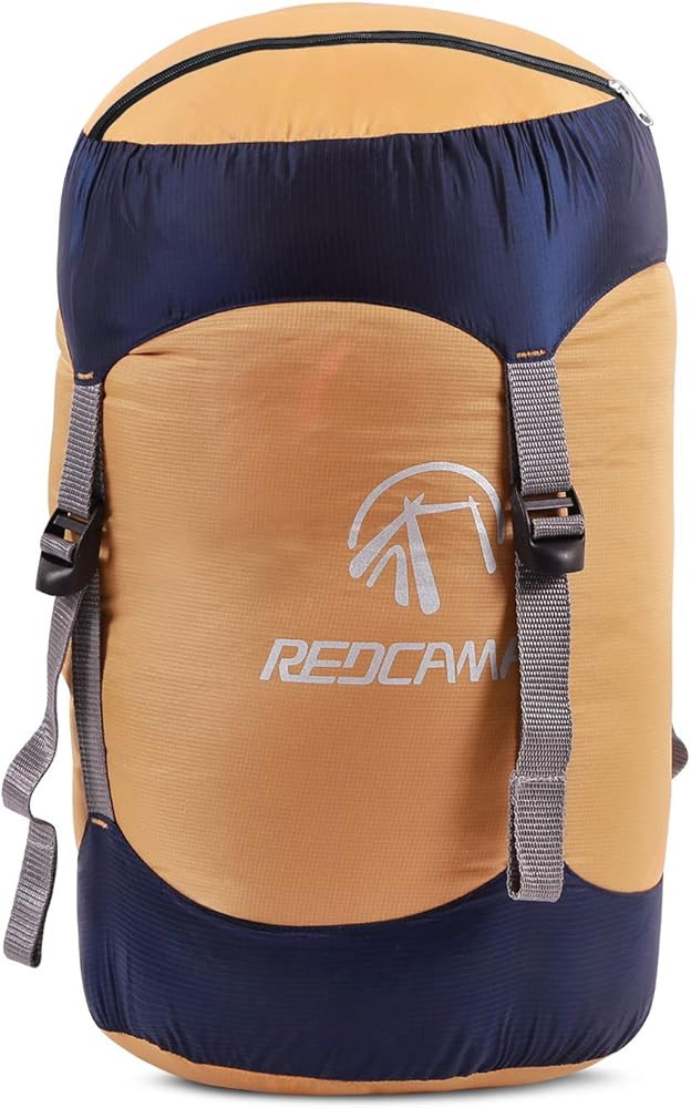 REDCAMP Nylon Compression Stuff Sack, 10L/17L/27L/40L Lightweight Sleeping Bag Compression Sack Grea | Amazon (US)
