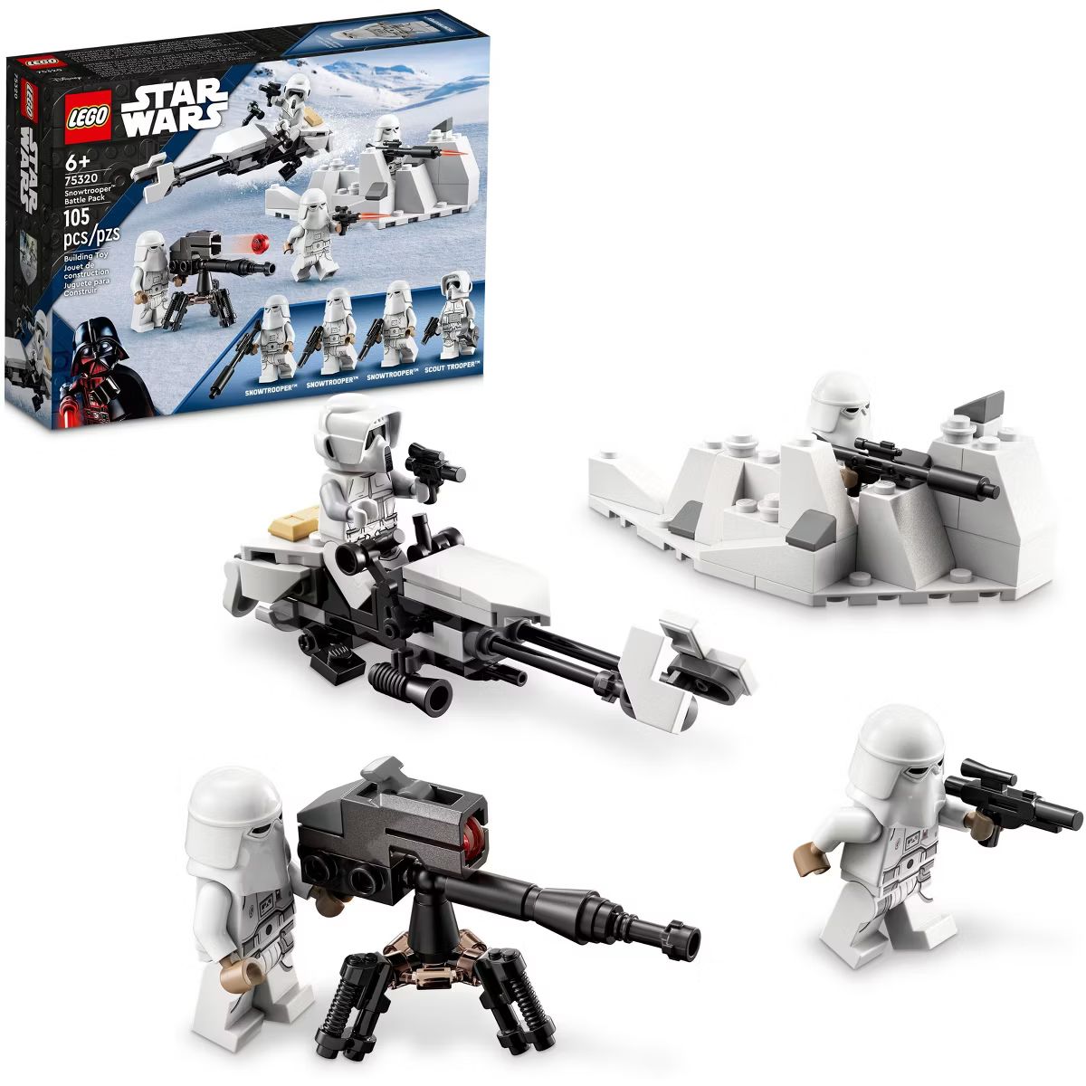 LEGO Star Wars Snowtrooper Battle Pack 4 Figures Set 75320 | Target