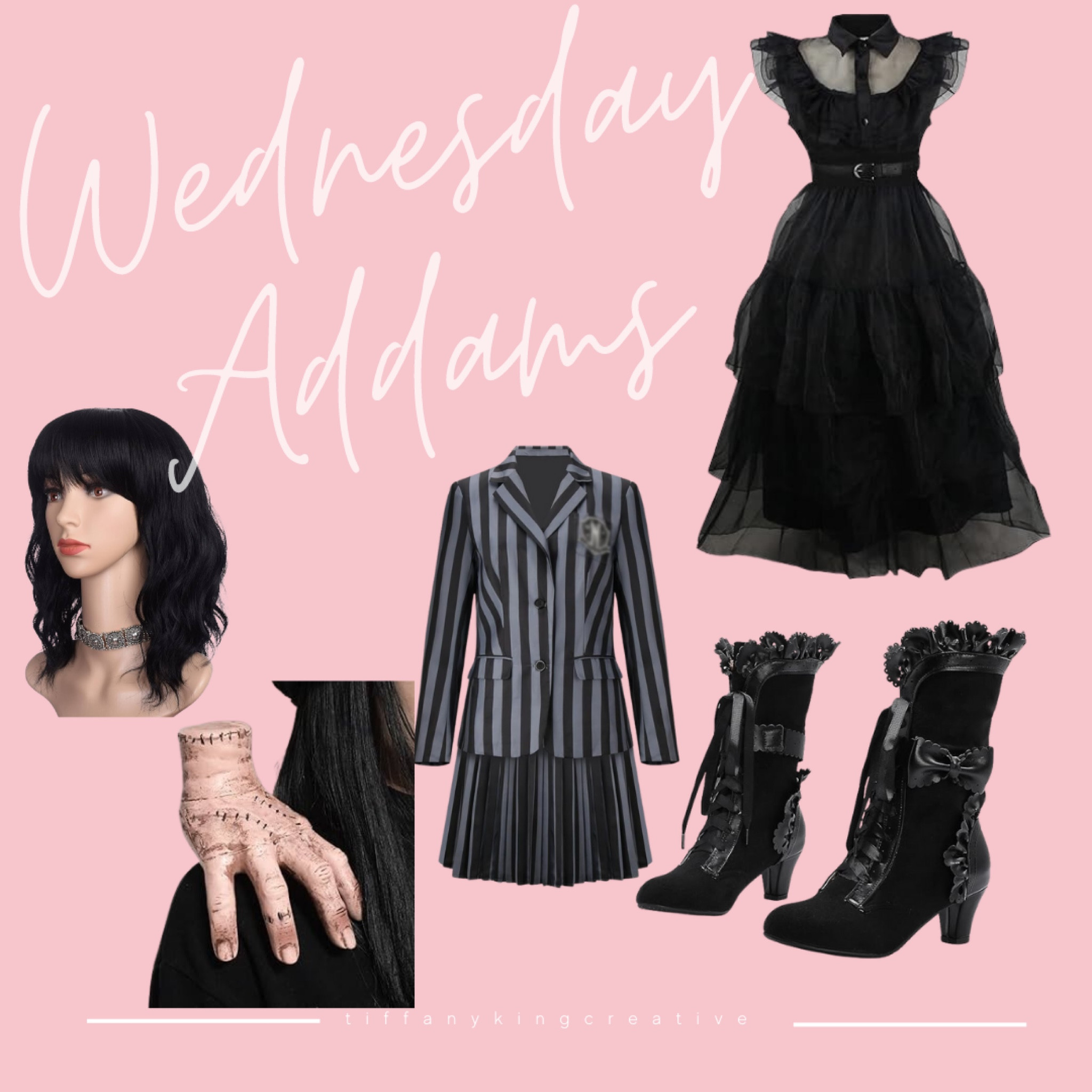 Halloween inspo. Wednesday Addams  

#LTKSeasonal #LTKStyleTip #LTKPlusSize