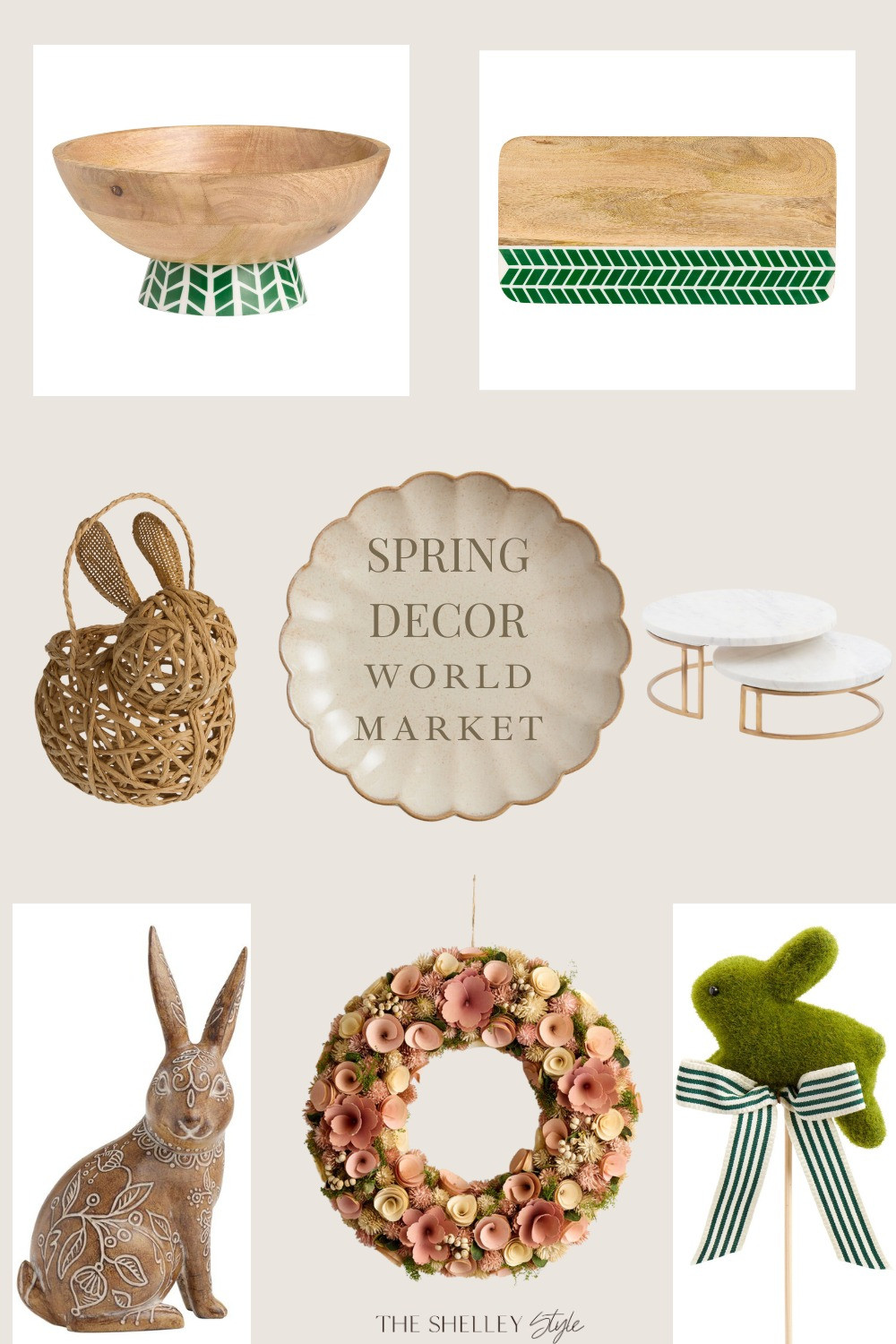 Wood Curl Flower Wreath, Etched Floral Standing Bunny Decor, Green Faux Grass Flocked Bunny, Paper Rope Easter Bunny Figural Gift Basket, Wood Serveware Collection, Wood Pedestal Serving Bowl, Green Leaping Bunny Picks Set, Pedestal Stand, Dinnerware Collection
 

 

#LTKSeasonal #LTKHome #LTKParties