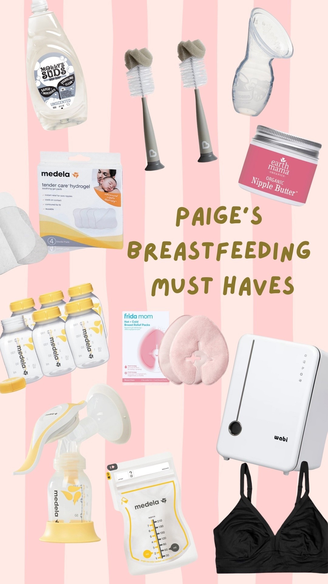 3rd time around breastfeeding and this is pretty much all we need! 