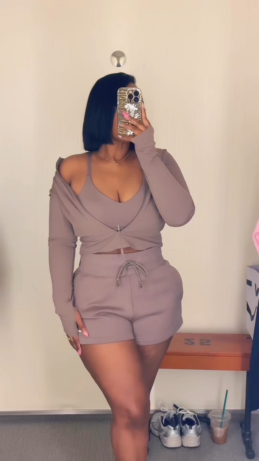 Nordy Finds🤩🤩I’m wearing a size M in both the jacket and shorts ✨✨

#LTKStyleTip #LTKActive #LTKPetite