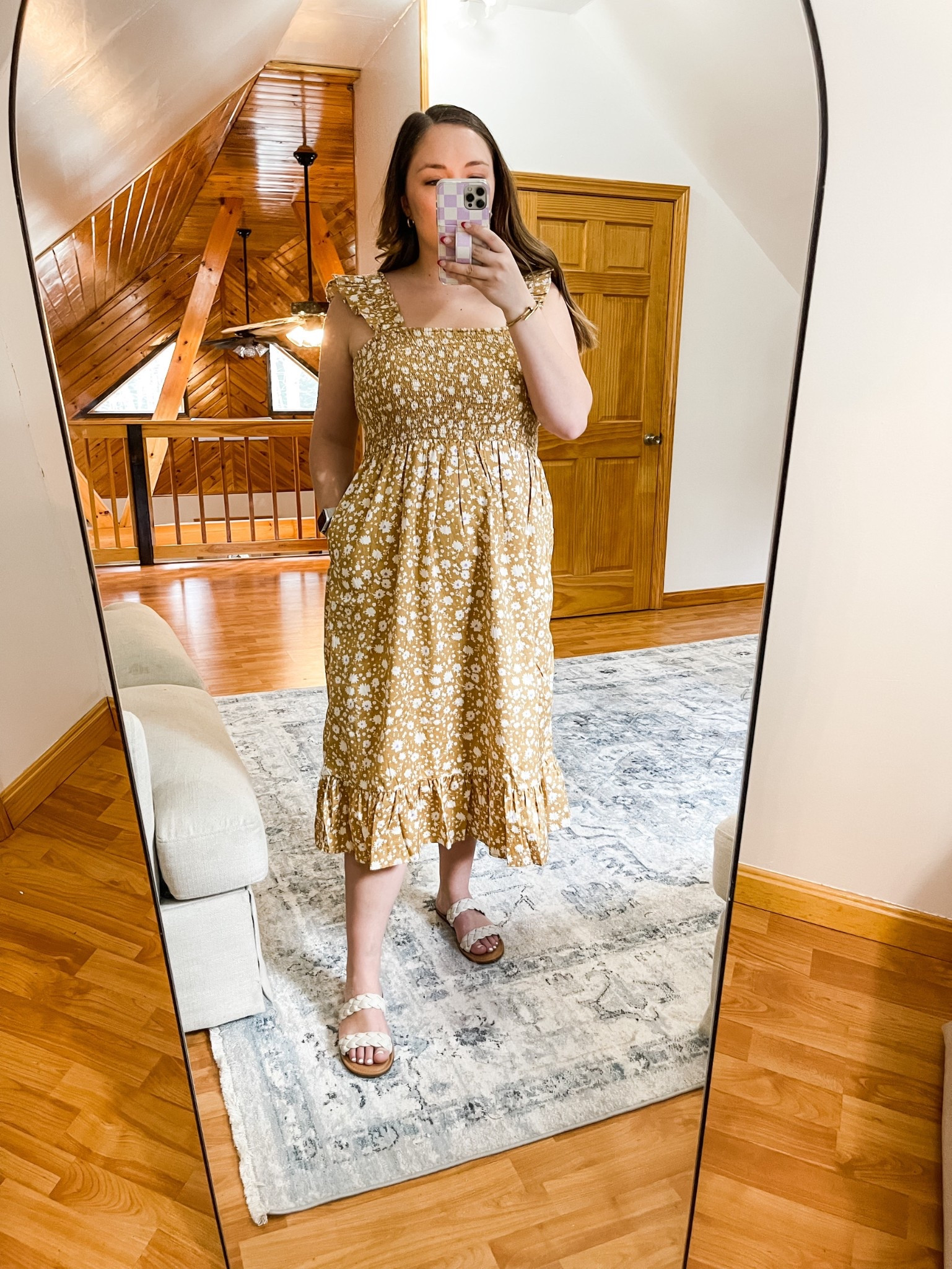 Oh this dress has my heart. Comfortable and simple. The colors are neutral and I love it! Definitely a repeat! Wearing a size large

#LTKMidsize #LTKStyleTip #LTKSeasonal