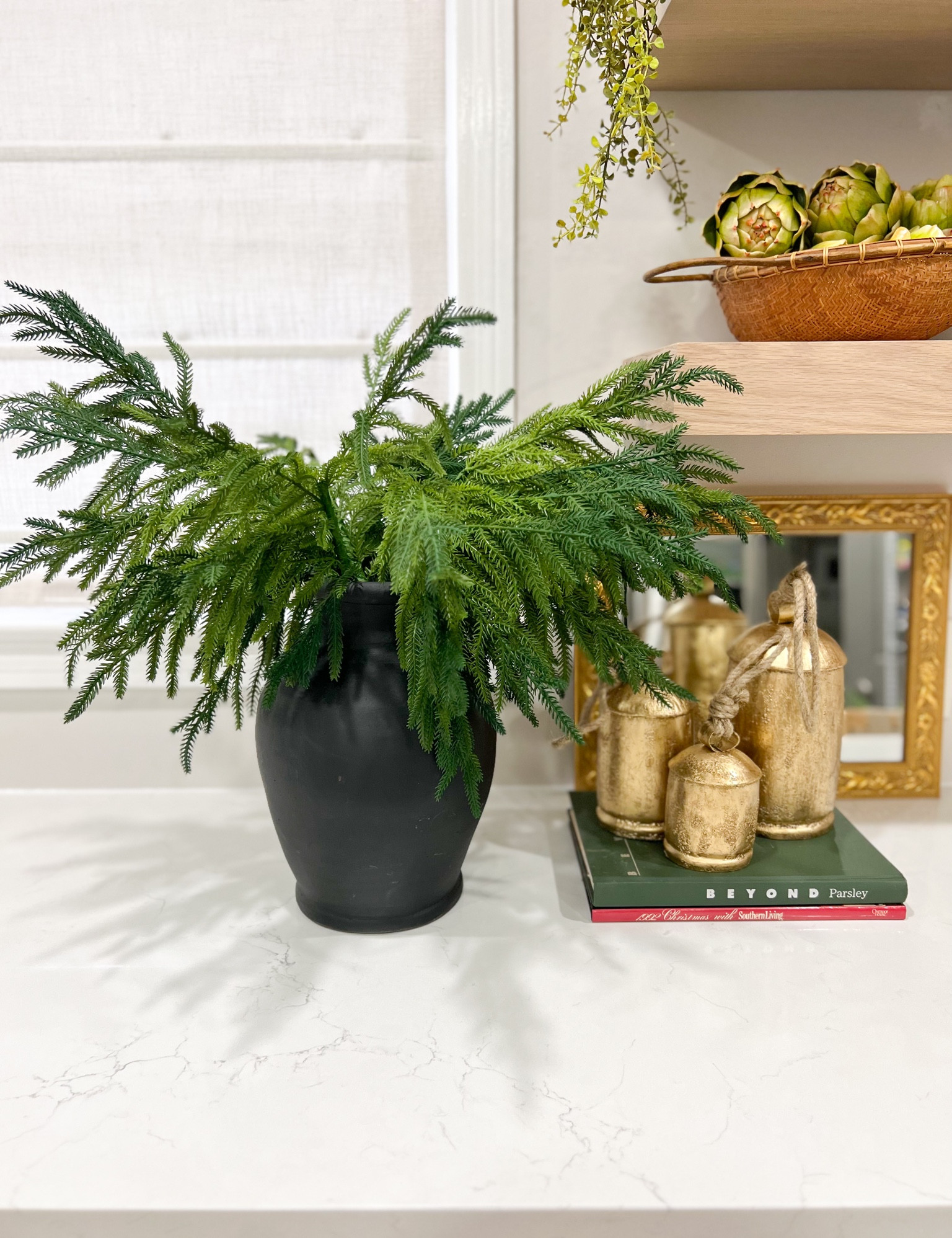 A better look at the amazon pine stems! Very affordable 12 pack and so realistic! 

#LTKHoliday #LTKhome #LTKSeasonal