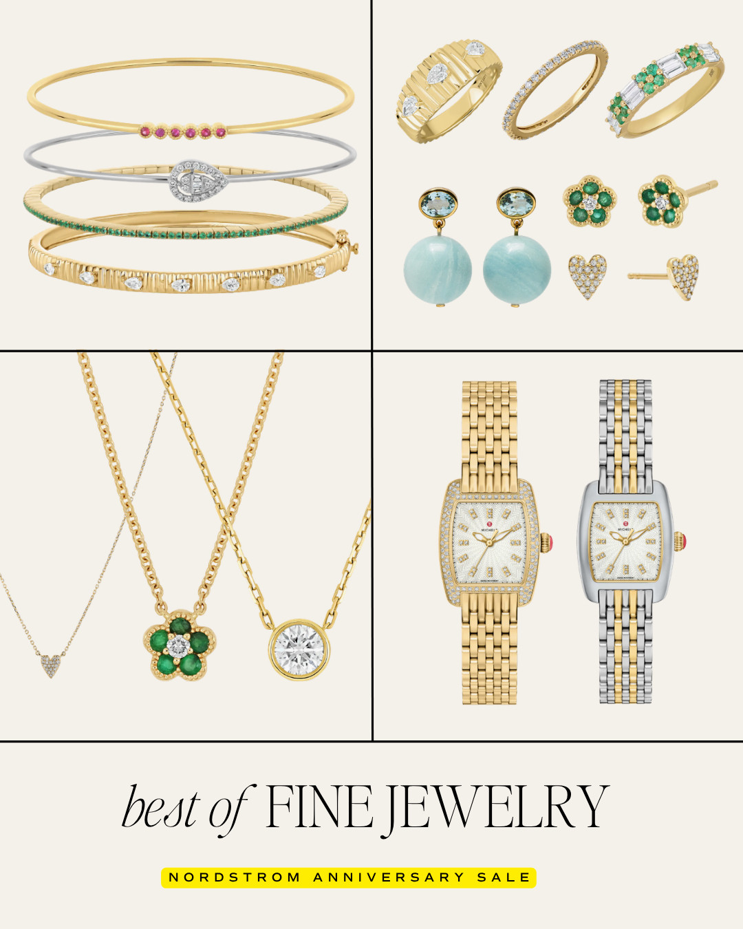 My top fine jewelry picks! The Nordstrom Anniversary Sale is the perfect time to get these timeless pieces at discounted rates. Great gifts too! 

 #LTKSaleAlert