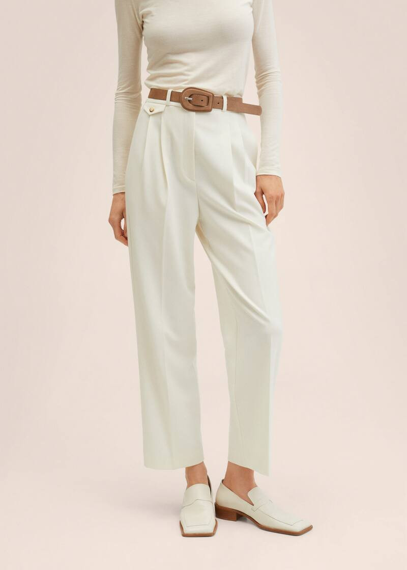 Pockets straight pants | MANGO (US)