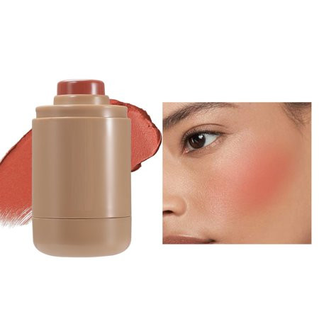 1 Pack Blush Powder Blusher Stick Repairing Natural 6 Color Portable Lip Cheek Pocket Powder Blusher by Expuqsift | Walmart (US)