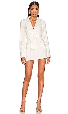 City Blazer Dress in White | Revolve Clothing (Global)