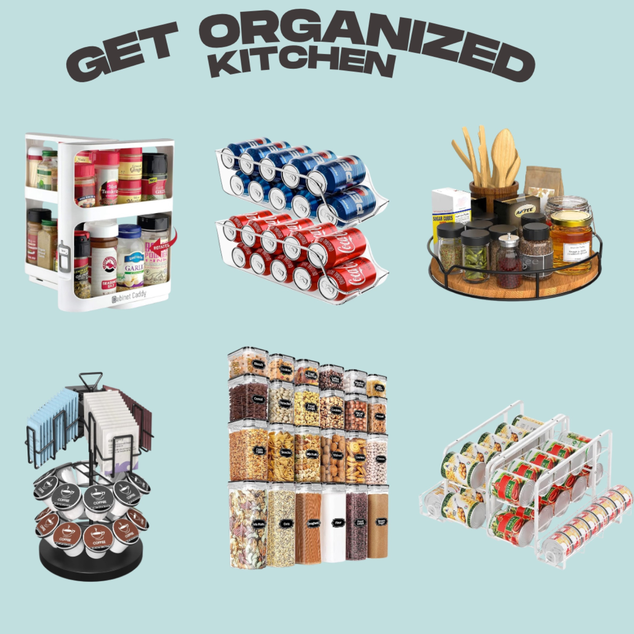 Kitchen essentials for storage and organizing 

#LTKhome #LTKover40 #LTKGiftGuide
