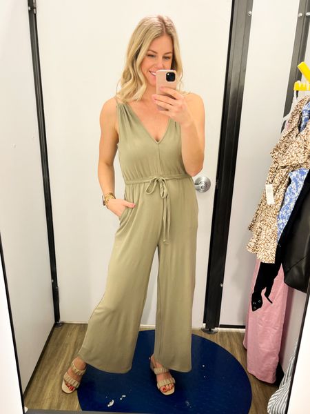 Cute and super comfy jumpsuit! Available in 3 colors! Size XS. The green is on sale for $30

#LTKsalealert #LTKFind #LTKunder50