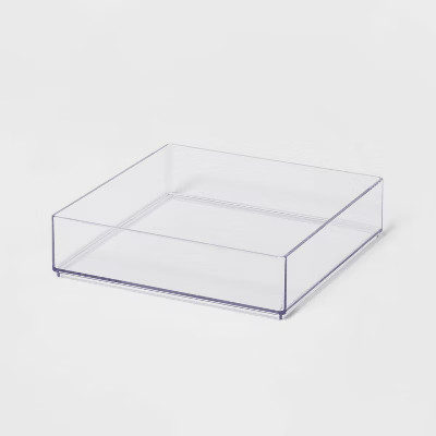 Plastic Organizer Tray Clear - Brightroom™ | Target