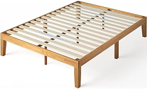 ZINUS Moiz Wood Platform Bed Frame / Wood Slat Support / No Box Spring Needed / Easy Assembly, Na... | Amazon (US)