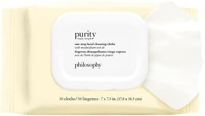 philosophy purity made simple one-step facial cleansing cloths | Amazon (US)