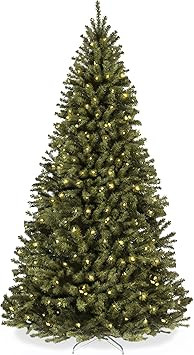 Best Choice Products 6ft Pre-Lit Spruce Artificial Holiday Christmas Tree for Home, Office, Party... | Amazon (US)