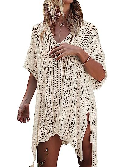 HARHAY Women's Summer Swimsuit Bikini Beach Swimwear Cover up | Amazon (US)