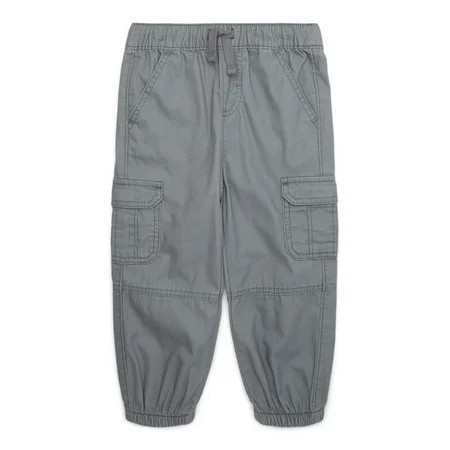 Wonder Nation Toddler Boys' Cotton Cargo Jogger Pants, Sizes 12M-5T | Walmart (US)