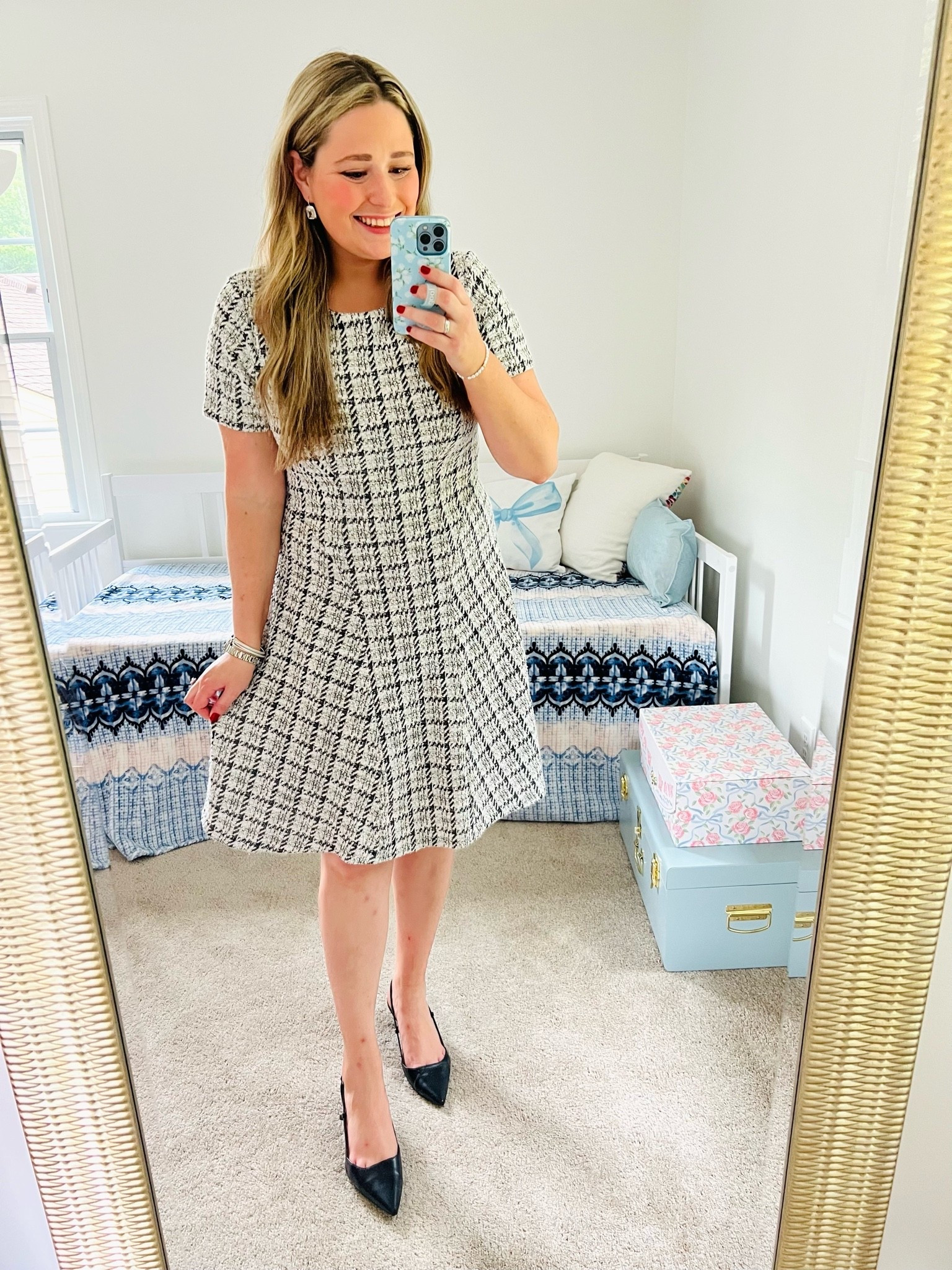 White tweed dress || work outfit || workwear

#LTKootd #LTKWorkwear