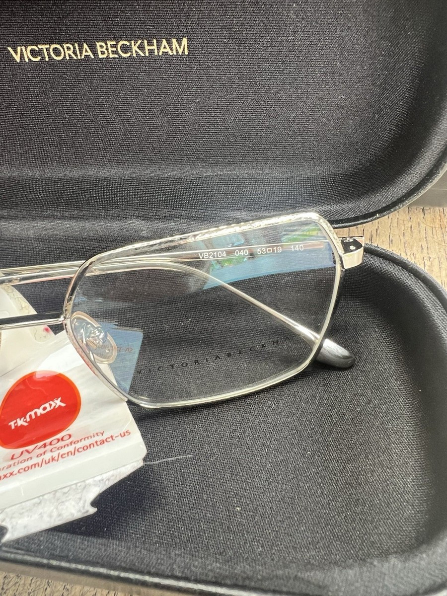 Victoria Beckham Glasses Silver Tone Frames New With Tags | eBay UK