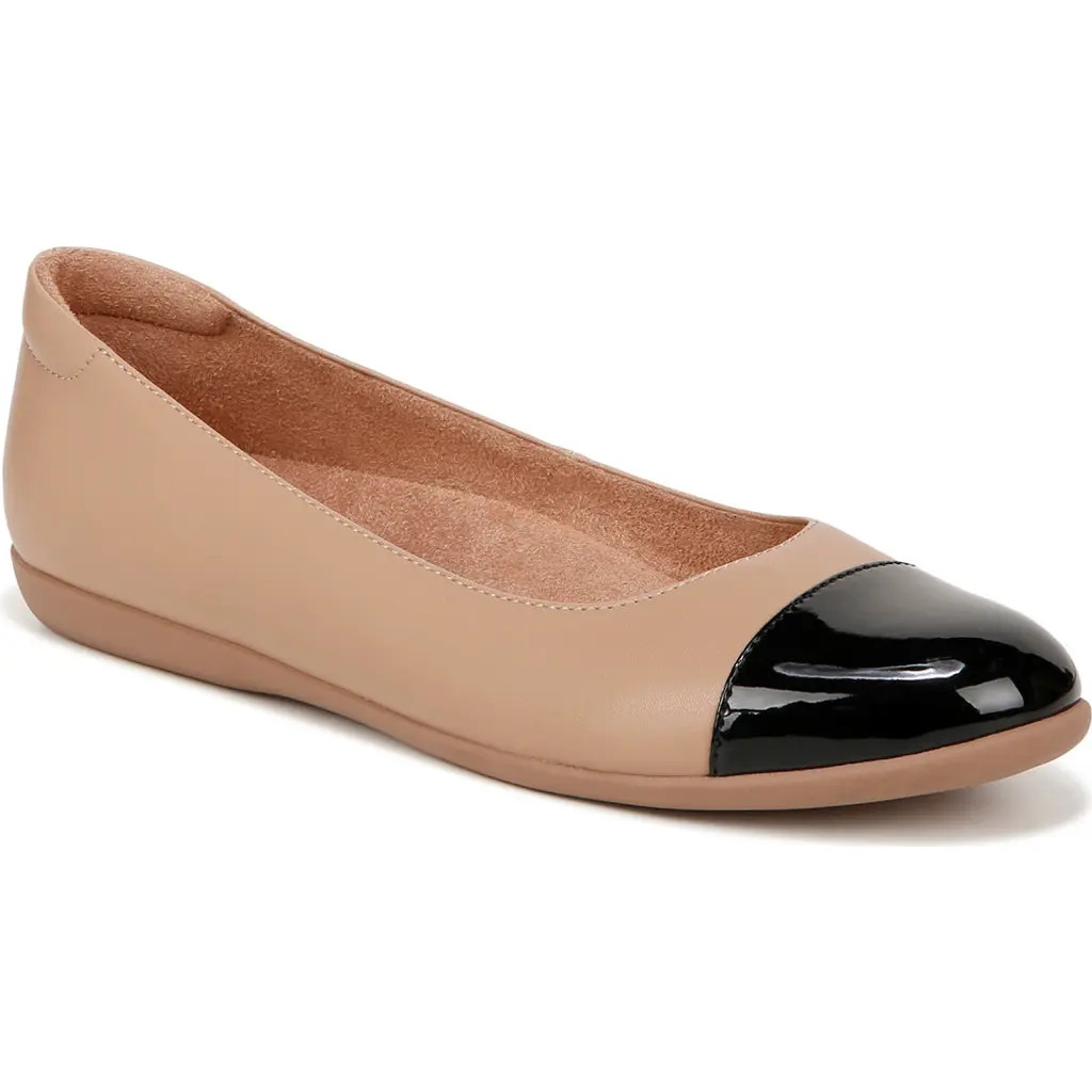 Naturalizer Varali Flat in Taupe Faux Leather at Nordstrom Rack, Size 8.5 | Nordstrom Rack