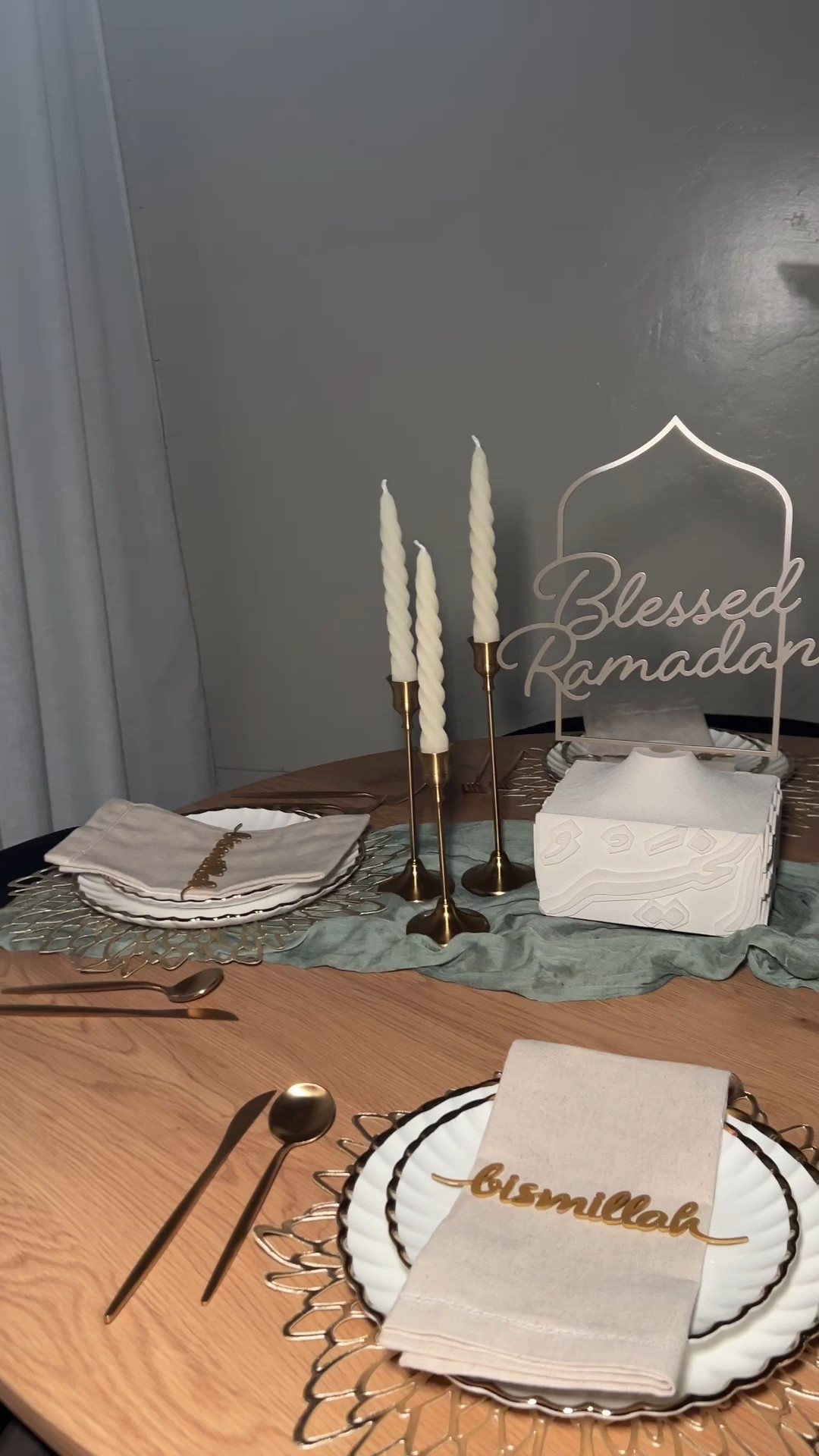 Ramadan table set up 🙌🏾✨ 

#LTKHome #LTKU #LTKFindsUnder50