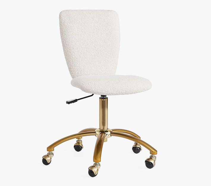 Square Upholstered Desk Chair | Pottery Barn Kids
