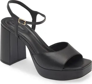 Whitney Block Heel Sandal (Women) | Nordstrom