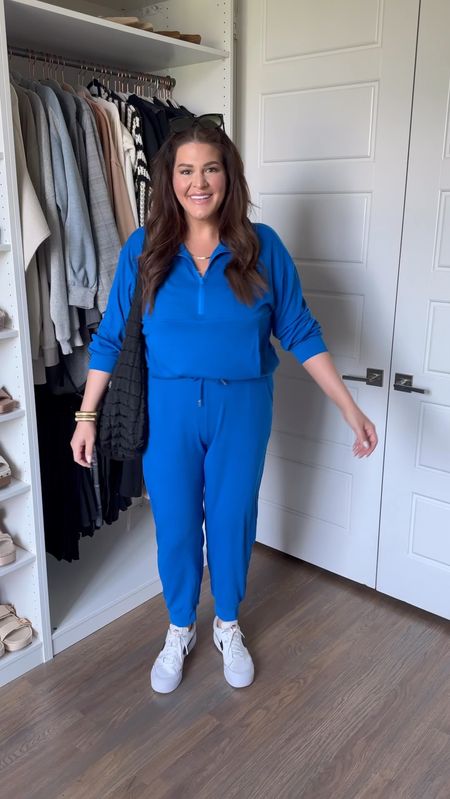 Size XL. This Amazon lounge set is on SALE today! Super comfy, great quality and comes in a ton of other colors too.

Follow me @curvestocontour for more midsize XL/Size 14 outfits on @shop.LtK 

#traveloutfit #midsize #loungewearchic #airportstyle #size14style #elevatedbasics travel outfit, travel fashion, midsize fashion, midsize style, mom style, casual fashion, running errands outfit, size 14

#LTKFindsUnder50 #LTKMidsize #LTKTravel