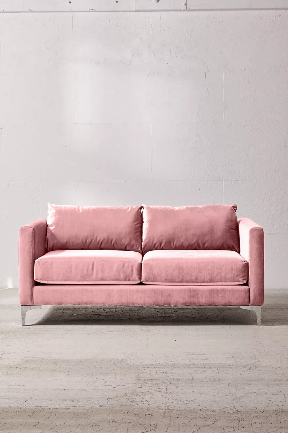 Chamberlin Velvet Love Seat | Urban Outfitters (US and RoW)