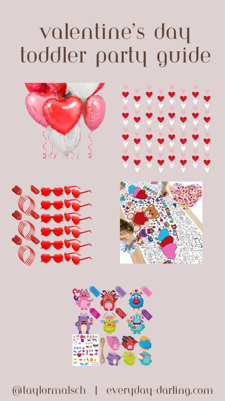 Valentine’s Day toddler party guide 

#LTKSeasonal #LTKfamily #LTKkids