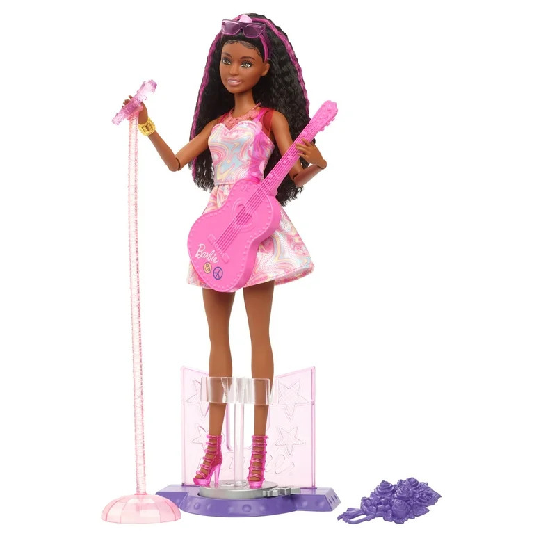 Barbie 65th Anniversary Careers Pop Star Doll & 10 Accessories Including Stage with Movement Feat... | Walmart (US)
