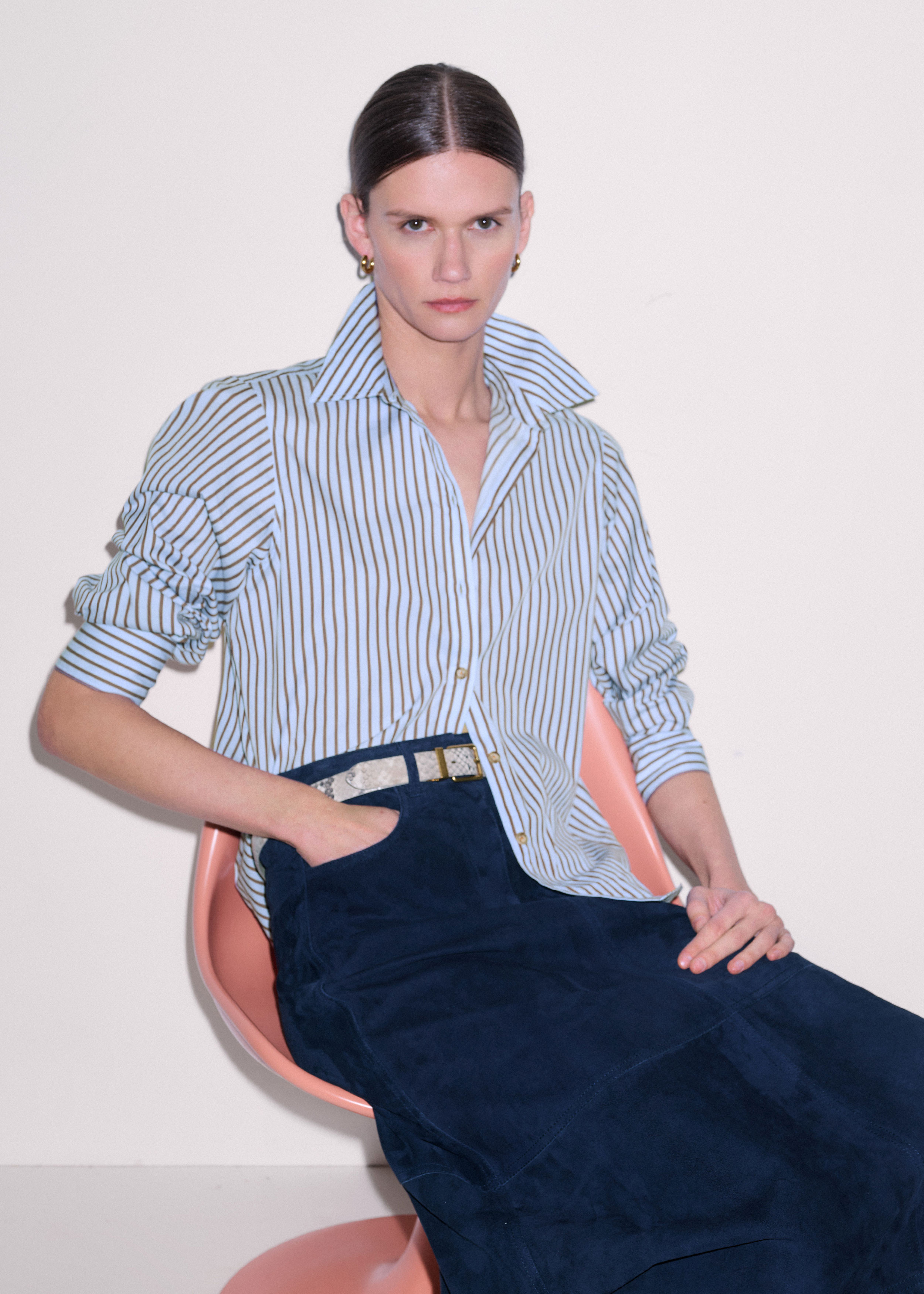 Relaxed Forever Shirt Crisp Poplin | ME+EM Global (Excluding US)