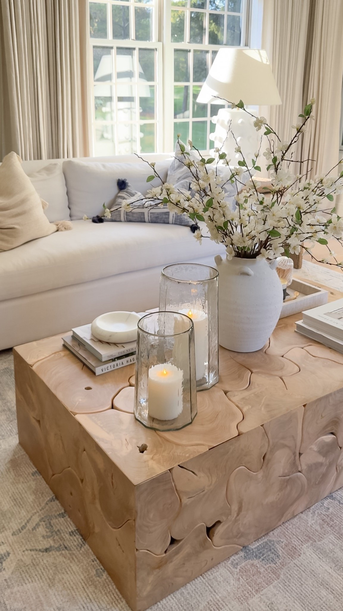 These white quince stems and super tall and realistic! I keep them out year round! 

#LTKselfcare #LTKSaleAlert #LTKHome