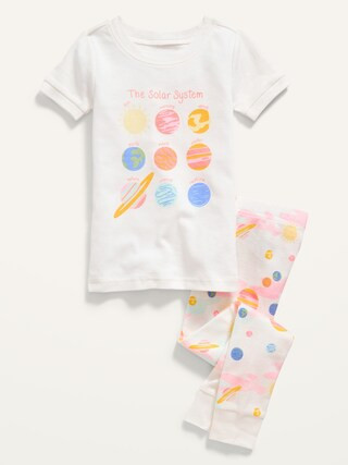 Unisex Printed Pajama Set for Toddler & Baby | Old Navy (CA)