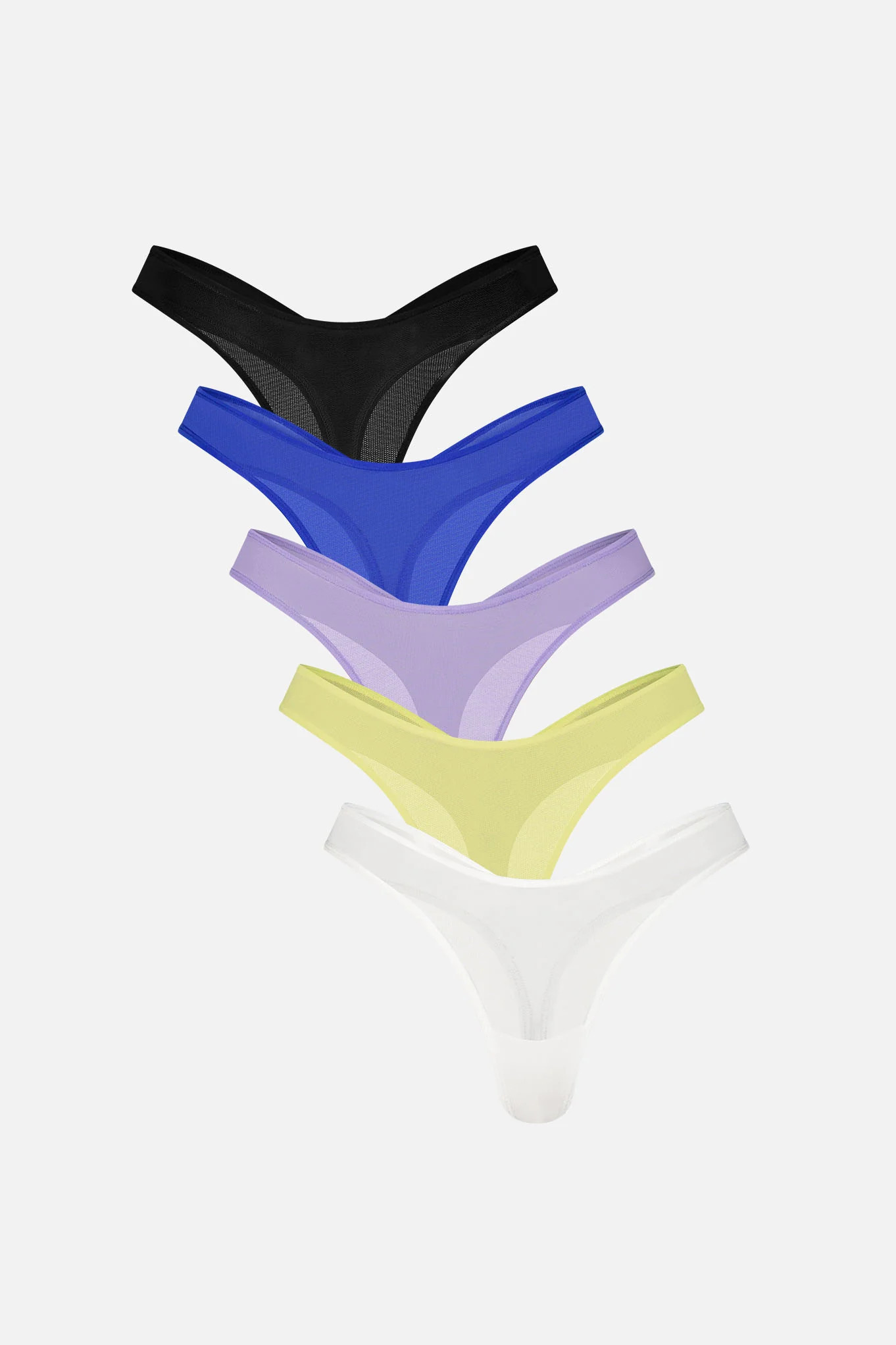 Sieve Dipped Thong in Electric (Pack) | Negative Underwear