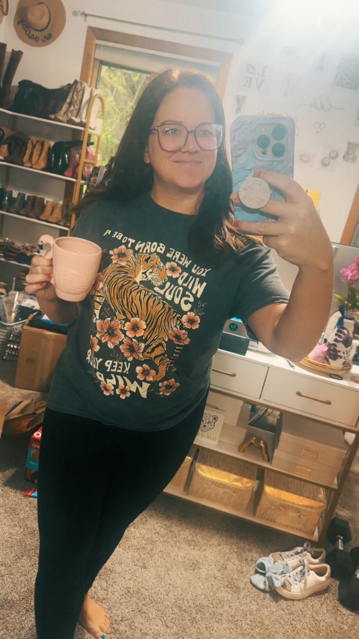 My ootd
Morning cup of joe
Love flamingos!

#LTKmomlife #LTKdayinmylife #LTKmorningroutine