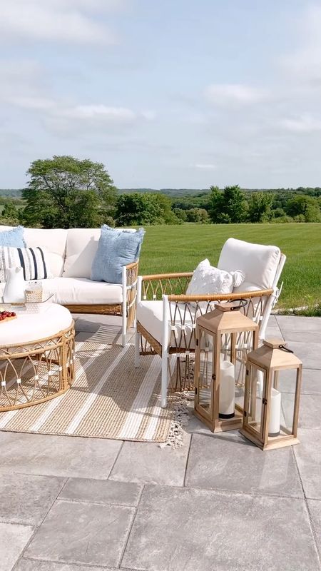 Outdoor furniture lounge set from Walmart - better homes and gardens patio furniture 

#LTKhome #LTKVideo