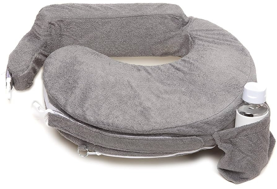My Brest Friend Nursing Pillow - Deluxe - Enhanced Comfort w/ Slipcover - Ergonomic Breastfeeding... | Amazon (US)