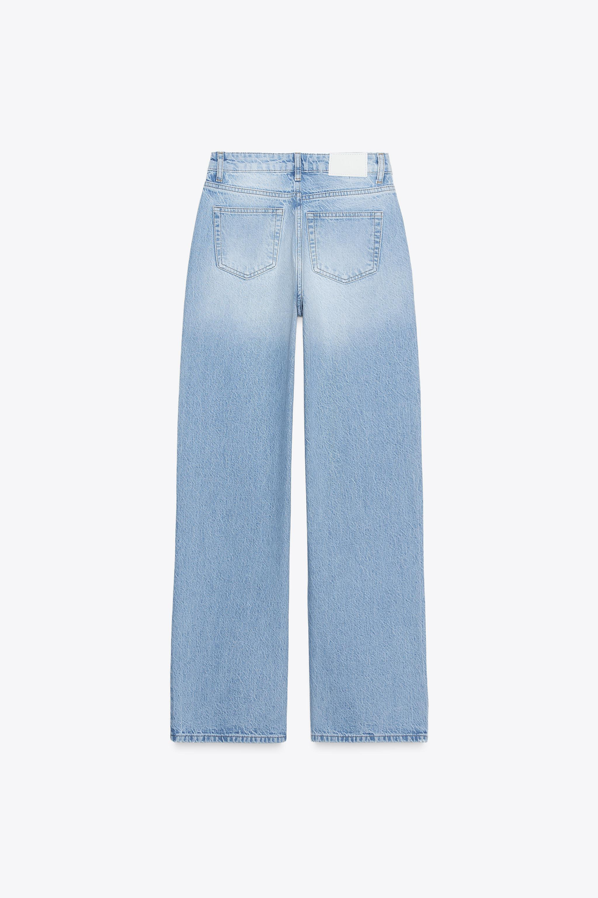 Z.04 FULL LENGTH HIGH WAIST JEANS | Zara US