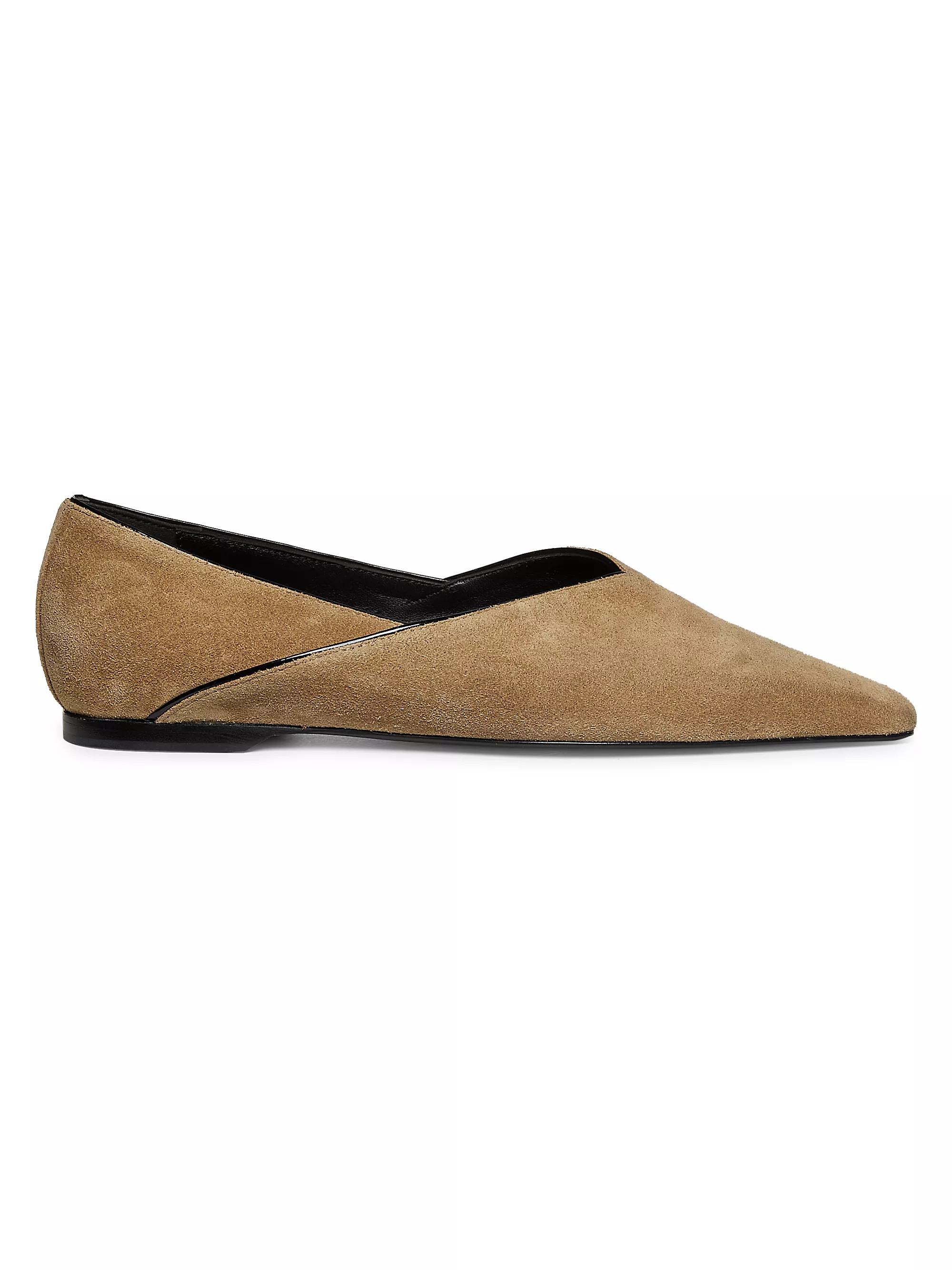 The Everyday Suede Slipper Flats | Saks Fifth Avenue