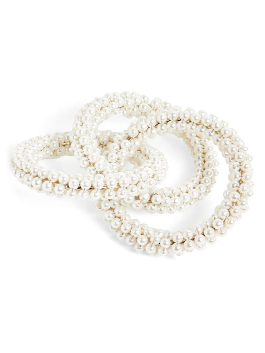 Three Ring Pearl Napkin Ring, Set of 4 | Saks Fifth Avenue