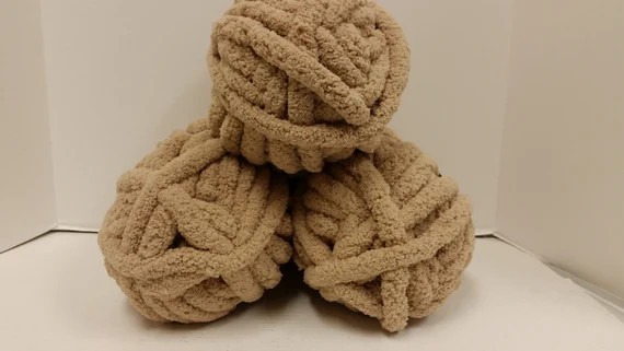 1 Skein (2 Skeins Available, Dye Lot 49210) Yarn Bee Eternal Bliss Yarn, Color Taupe( Dark Beige)... | Etsy (US)