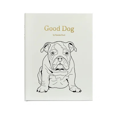 Graphic Image Good Dog Coffee Table Book, Leather, Ivory | Wayfair North America
