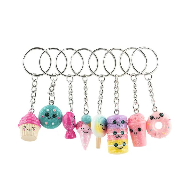 Claire's Girls’ Mixed Sweet Treats Best Friends Keychains, Keyring Set, 8 Pack, 98322 | Walmart (US)