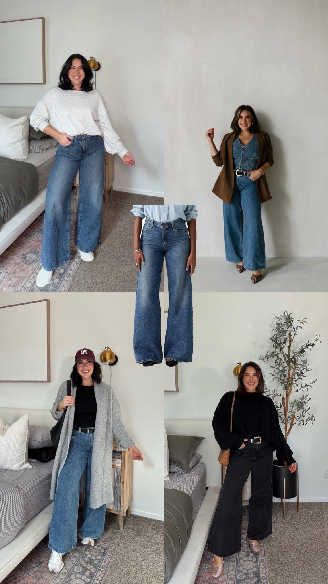 The BEST Levi's on Amazon for inverted triangle/rectangle body shapes like mine! No stretch, wide leg jeans on sale today! I have every wash they have, they're that good. 

TTS. I'm a size 10 and the 30 fits me perfect! 

#LTKootd #LTKMidsize #LTKSaleAlert