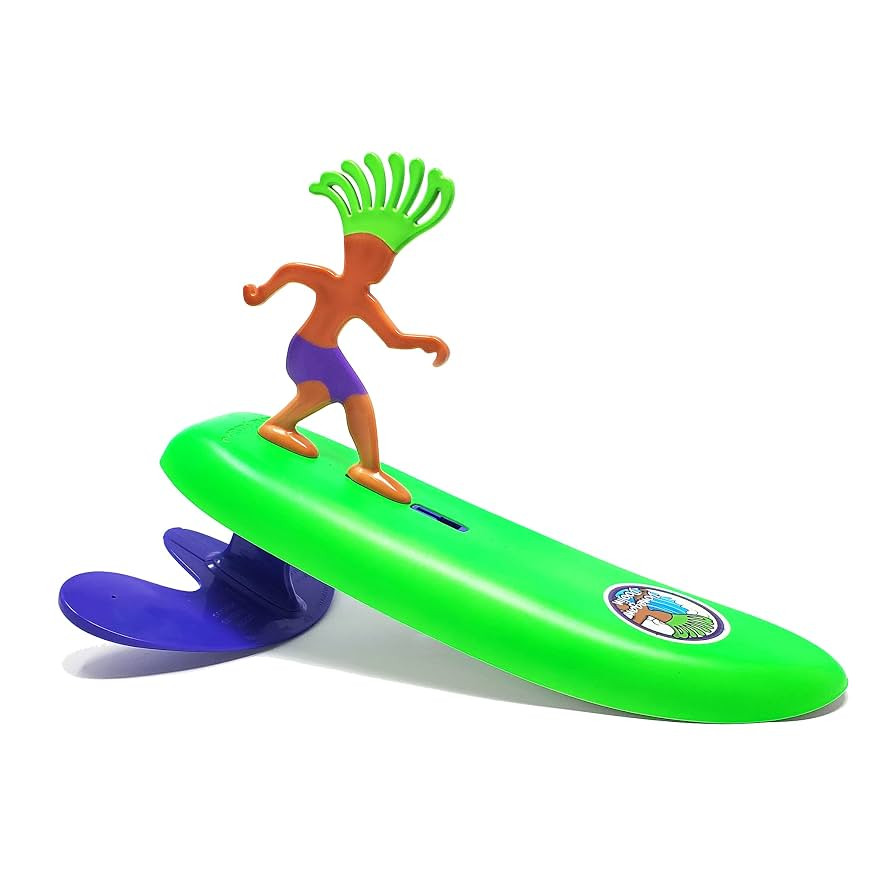 Surfer Dudes Classics Wave Powered Mini-Surfer and Surfboard Toy - Donegan Doolin - Green | Amazon (US)