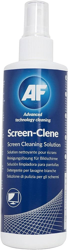 AF Screen Cleaner Spray 250ml - Cleaning Solution For Mobile Phones, TV's, Laptops, Monitors, LED... | Amazon (UK)